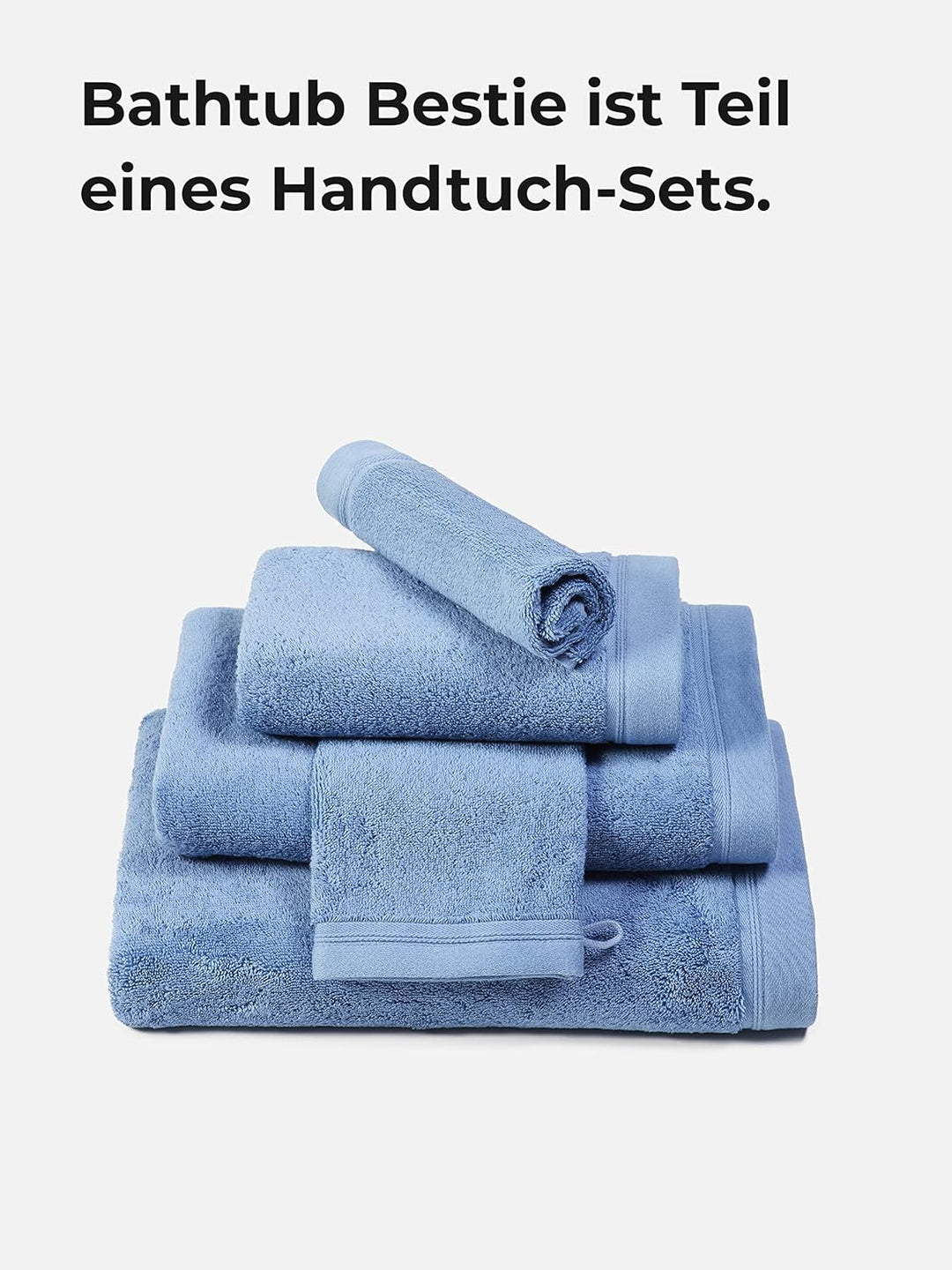 Sowel® Premium Badetuch 100x150 cm, Handtuch aus 100% Bio-Baumwolle, Hergestellt in Portugal, Tauben