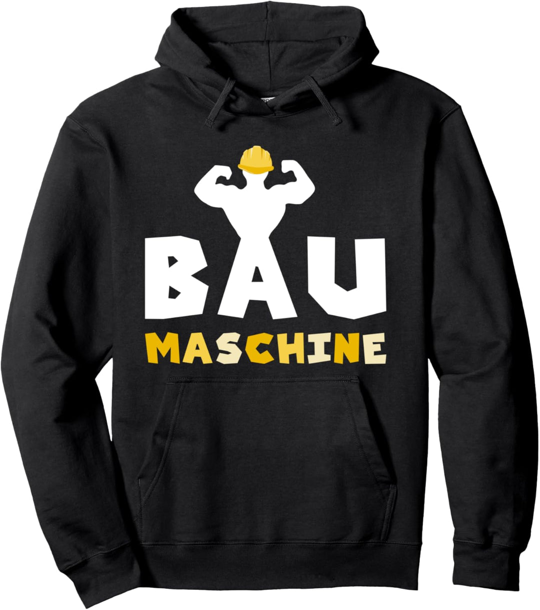Baumaschine Maurer Maurermeister Handwerker Baustelle Pullover Hoodie