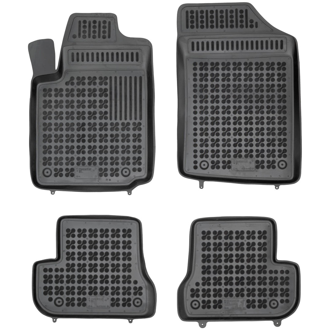 M MOTOS Gummimatten Auto Fussmatte passt für Citroen C2 2003-2009 Verbessern Sie Ihren Reisekomfort