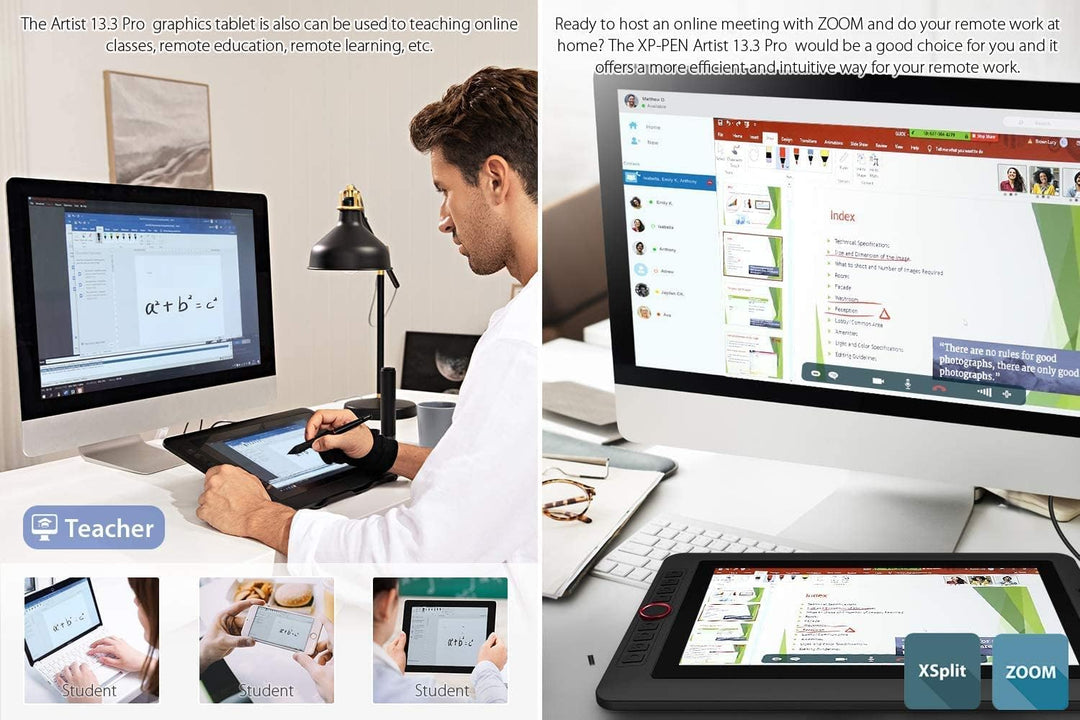 XP-PEN Artist 13.3 Pro - 13,3 Zoll Full-Laminiertes IPS-Display Dial Button & Express Keys für Kunst