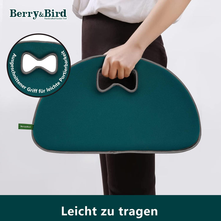 Berry&Bird Garten-Kniekissen Extra dick für Gartenarbeit Kniepolster für Knieschutz Gartenkniekissen