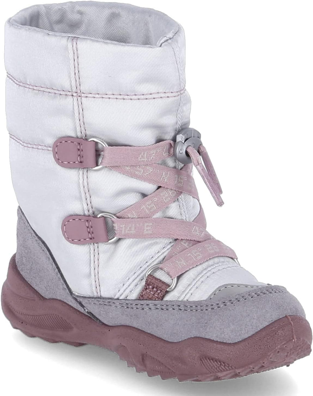 Superfit Mädchen Glacier Warm Gefütterte Gore-tex Schneestiefel 27 EU Weit Hellgrau Lila 2500, 27 EU