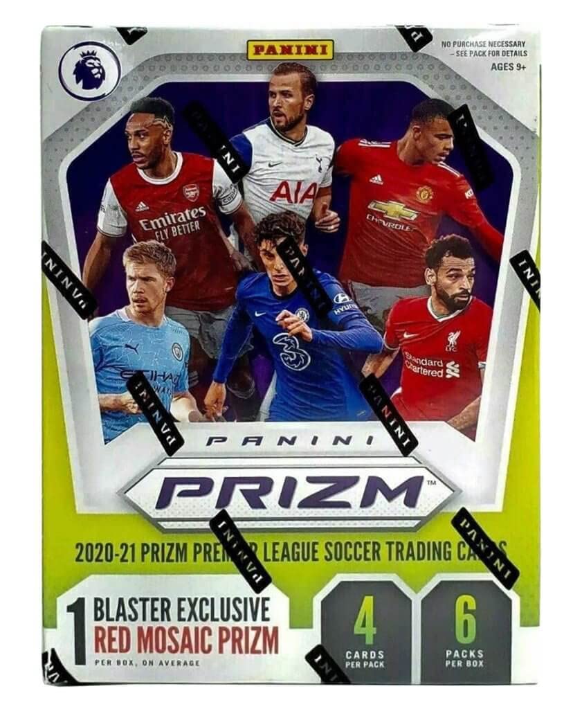 Panini 2021/22 Prizm Premier League EPL Soccer (Fussball) Blaster Box