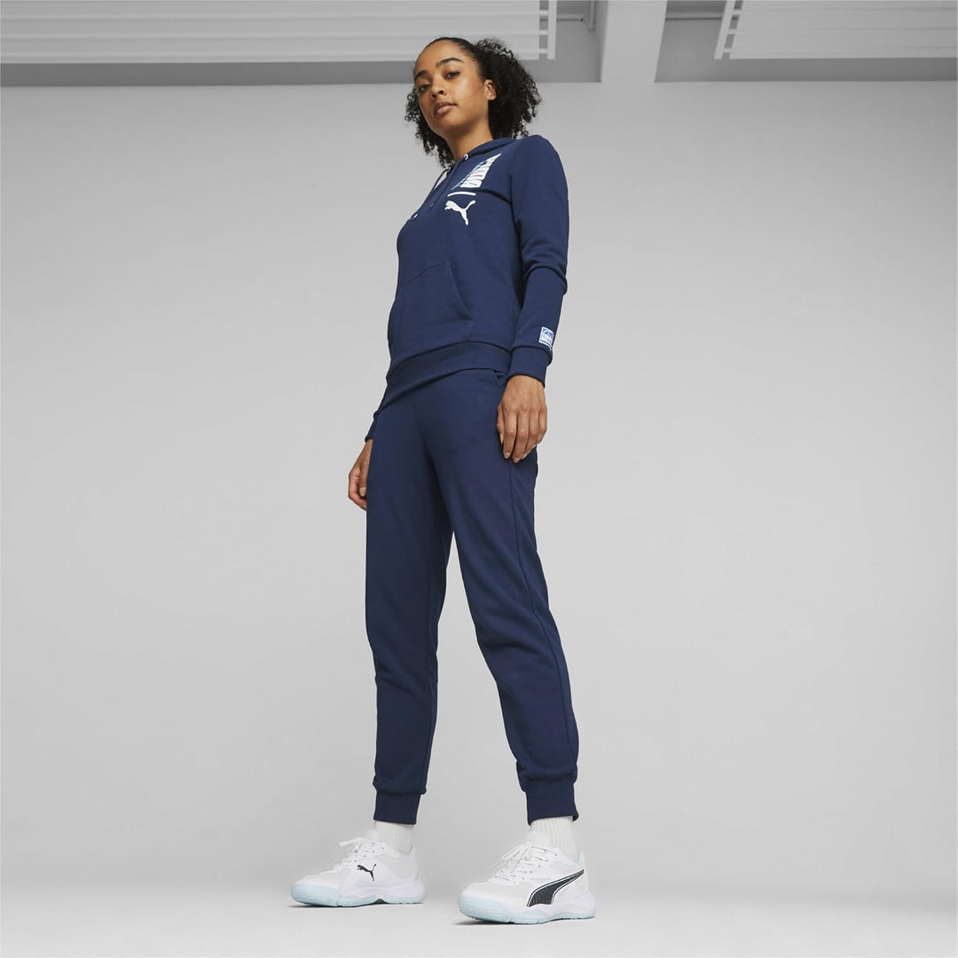 PUMA Unisex Solarflash Ii Indoor Court Shoe 38.5 EU Puma White Nitro Blue Shadow Gray, 38.5 EU Puma