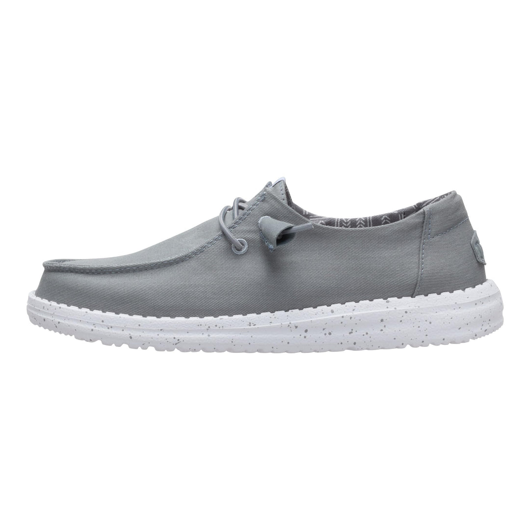 HEYDUDE - Wally Sox Stitch Herren - Slip on Schuhe - Herren Loafers, Black White 39 EU Grau, 39 EU G