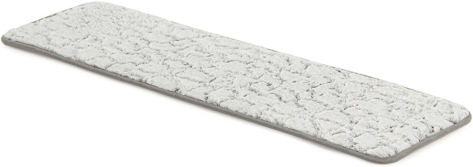 CanadianCat Company | Katzen Fensterliege Liegematte mit Plüschbezug - hellgrau - Grösse L - 90 x 28