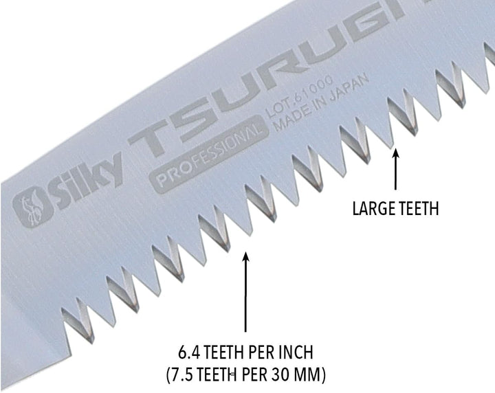 Silky Ersatzblatt für Silky Säge Tsurugi Curve Ersatzblatt 210mm grob, gebogen, 210mm grob