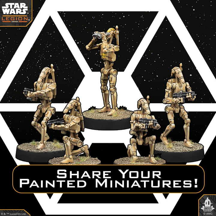 Asmodee, Star Wars: Legion – B1 Battle Droids, Erweiterung, Atomic Mass Games, Tabletop, 2 Spieler,