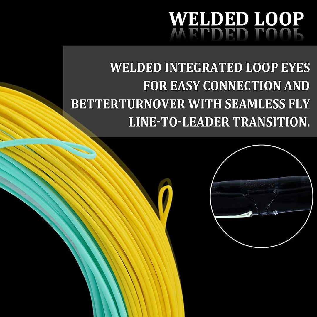Maximumcatch schwimmende spezielle Fliegenfischen Schnur, Süsswasser und Salzwasser Fliegenschnur 10