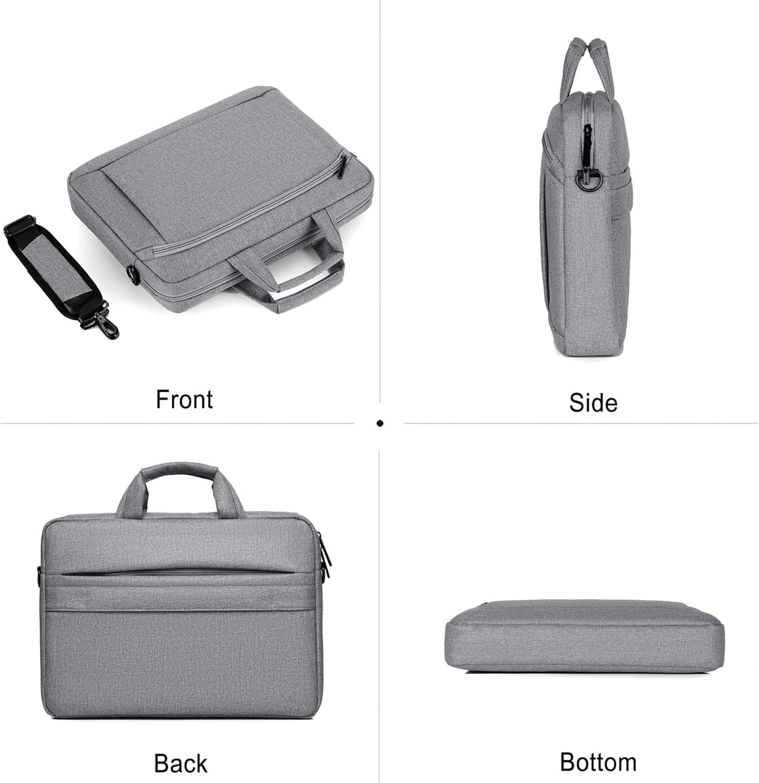 FANDARE Laptoptasche 15,6 Zoll Notebooktasche Herren Damen Aktentasche Umhängetasche Schultertasche