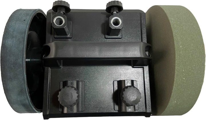 WELDINGER Nass- Schleifmaschine NSM 200 vario 90 W Drehzahl regelbar (Schleifgerät Doppelschleifgerä