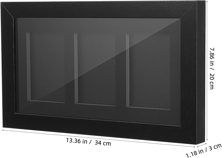 Didiseaon Sammelkarten Displayrahmen, Wandmontage oder Tischaufsteller Sammelkarten Rahmen aus Faser