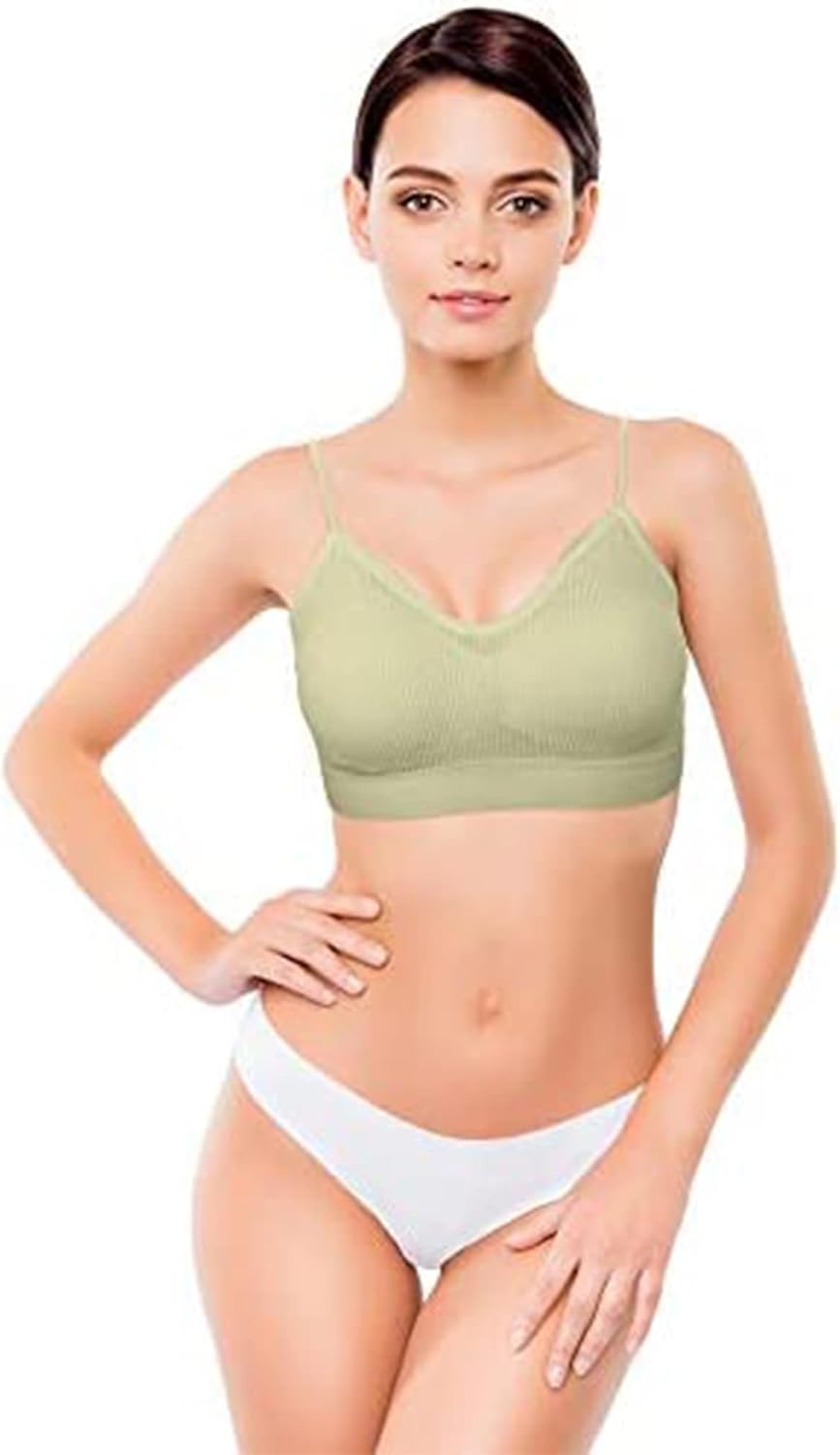Blulu Damen Nahtlose Sans Coutures Nahtloser S-M Einfach Stil, S-M Einfach Stil