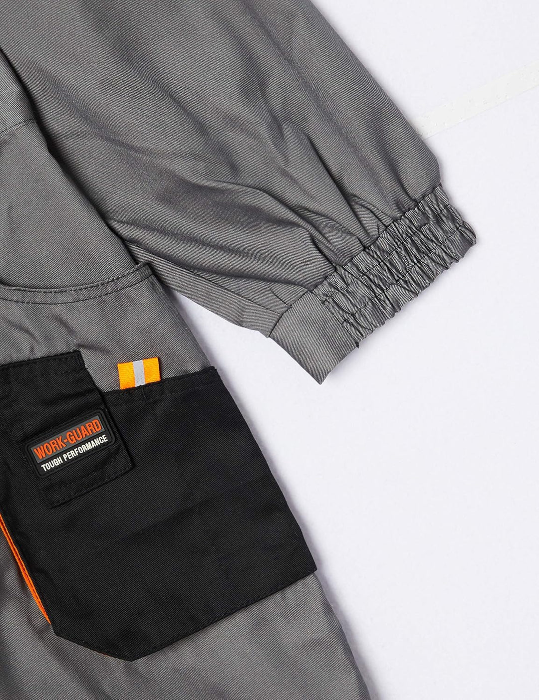 Result R321x Work-Guard Lite Overall XS Mehrfarbig (Grau / Schwarz / Orange), XS Mehrfarbig (Grau /