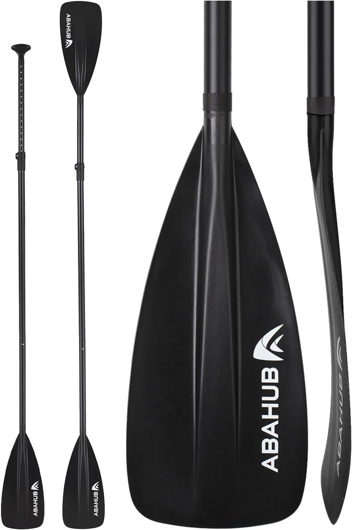 Abahub SUP Paddel / 2 in 1 Sup Kajak Paddel Aluminium Einstellbares Stand Up Paddle für Paddleboard,