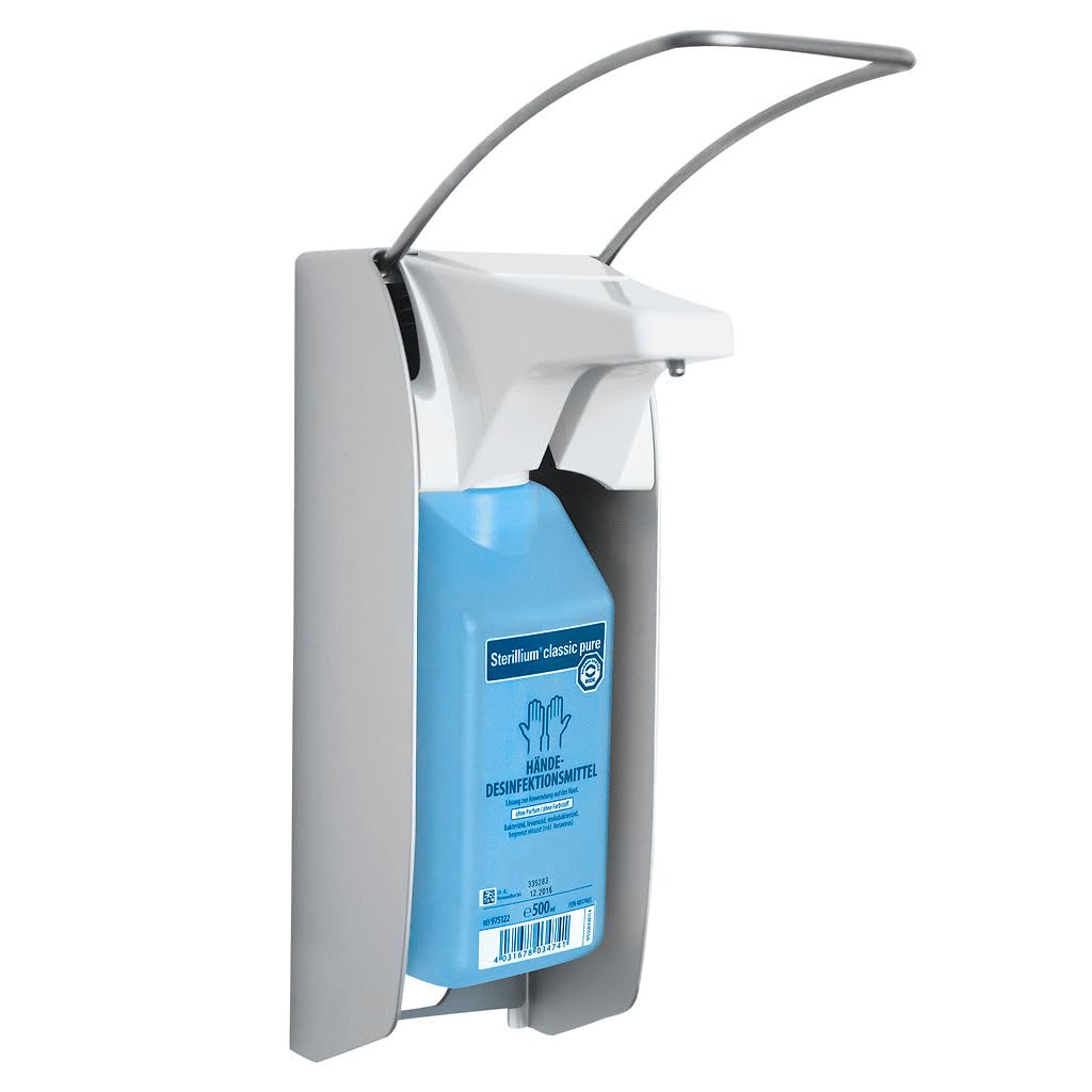 Hartmann 9755720 Bode Eurodispenser 1 Plus und 1 Plus Touchless Metallspender, Spender mit Langem Ar