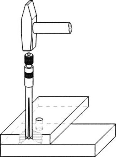 Rennsteig Zentrierkörner (Zentrierspitzen), verstellbar, 8 -11mm – Spezialwerkzeugstahl poliert, nac