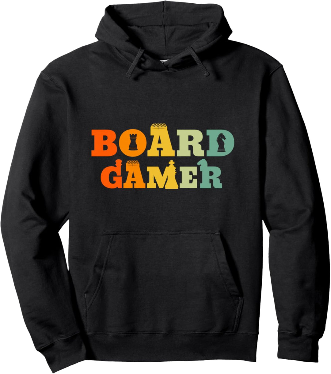 Retro Brettspiel Spieleabend - Vintage Gesellschaftsspiele Pullover Hoodie