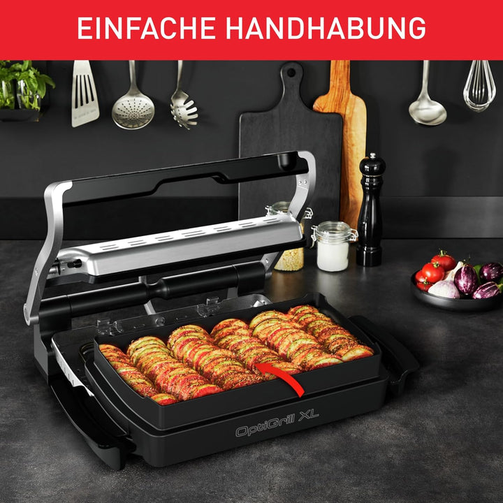 Tefal XA7278 OptiGrill+ XL Backschale | geeignet für alle OptiGrill+ XL Modelle | 2 Liter Fassungsve