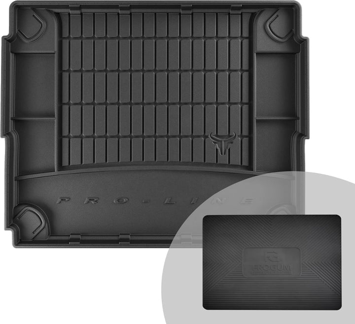 FROGUM ProLine 3D Gummimatte Exklusive Auto Kofferraummatte Kofferraumwanne für Peugeot 3008 I 2009-