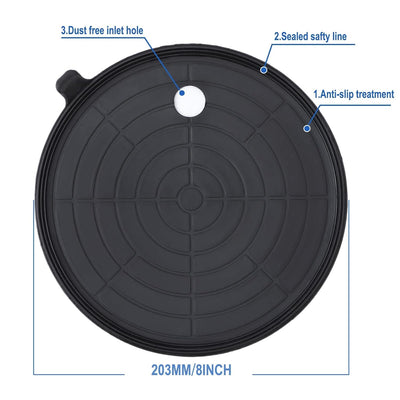 iMetrx Vakuum Saugheber Glasheber Pumpsaugheber Professioneller 8'' Doppelpad (2 Stück/Packung, 110K