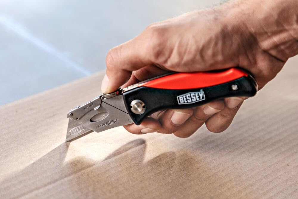 BESSEY Messer-Set DBKPH-SET, 1 x DBKPH-EU, 15 x Trapezklingen DBK-T, 5 x Hakenklingen DBK-H, 2 x Lin
