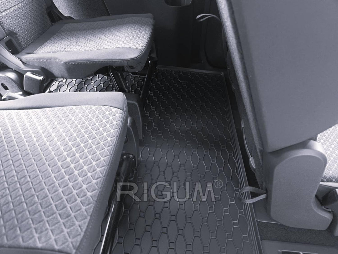 Gummi Kofferraummatte passend für VW Caddy Maxi ab 11/2020/Ford Grand Tourneo Connect ab 5/2022 AZUG