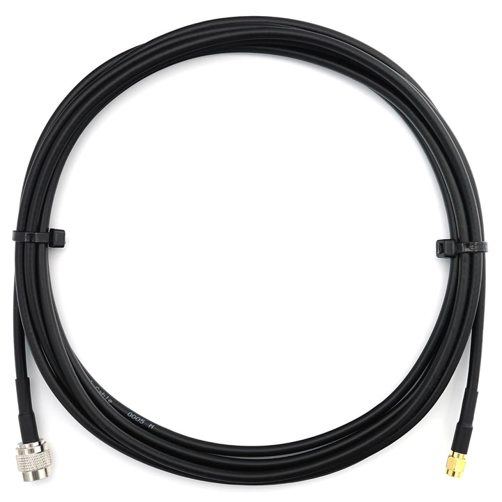 7m SMA Stecker auf RP-TNC Stecker RG58 Koaxialkabel — 7 Meter Verlustarmes Antennenkabel Verlängerun
