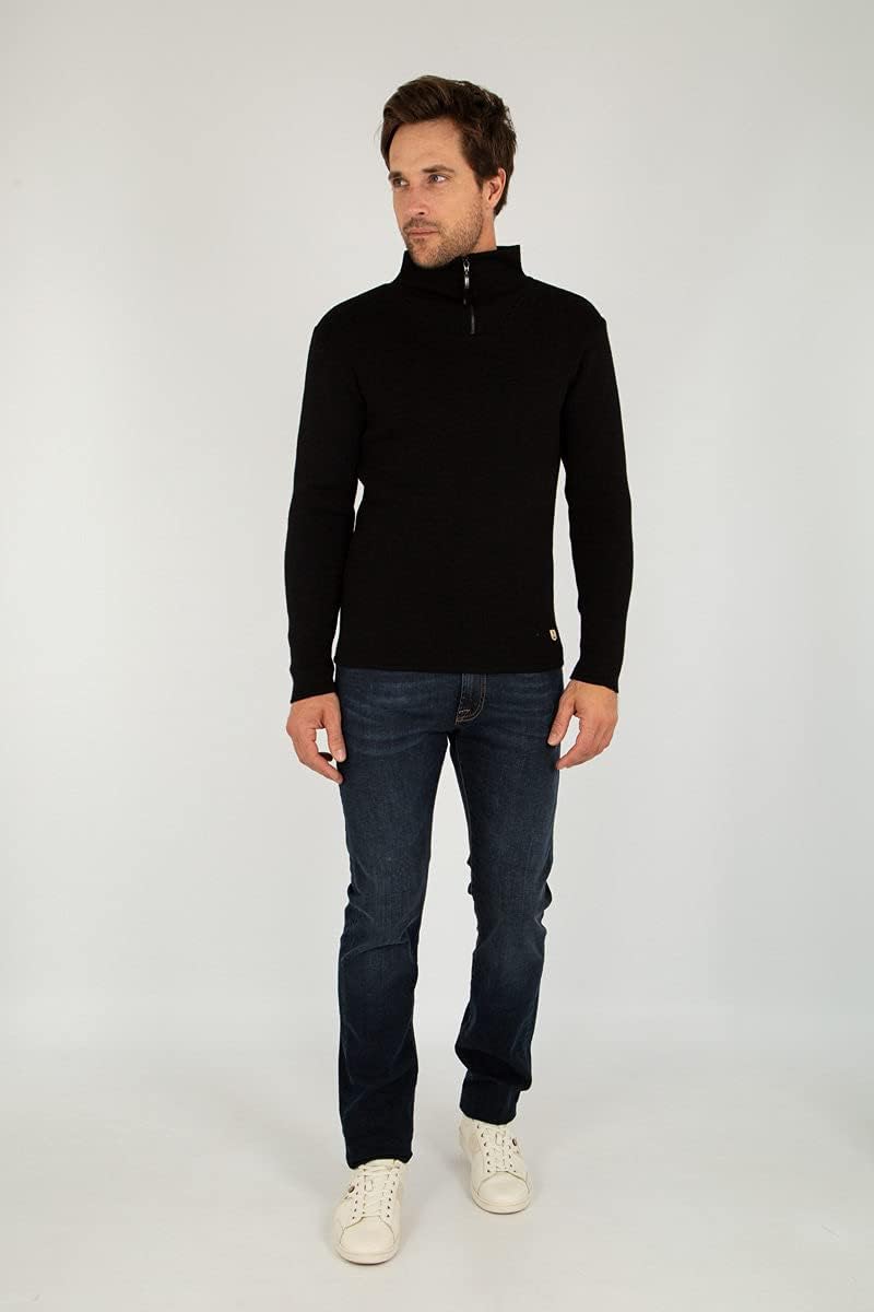 Armor Lux Herren Pullover S Schwarz (Noir 010), S Schwarz (Noir 010)