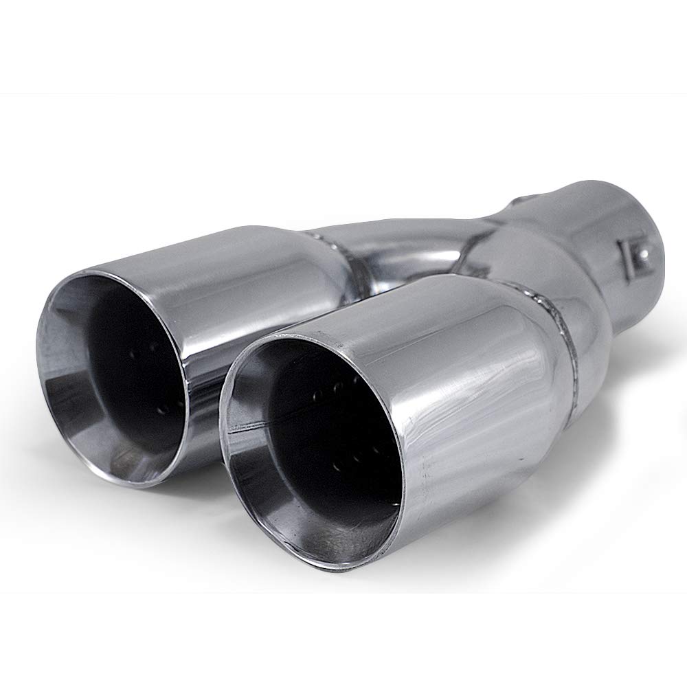 Auspuffblende Endrohr Auspuff Universell Schalldampfer Sport Rund Sportauspuff Endrohrblenden Blende