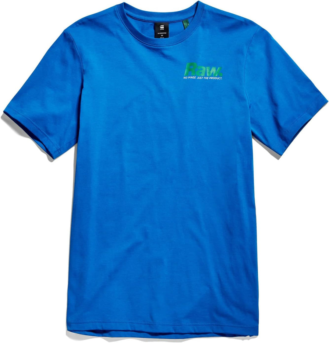 G-STAR RAW Men's Photographer gr Slim T-Shirt S Blau (Lapis Blue D22804-336-d610), S Blau (Lapis Blu