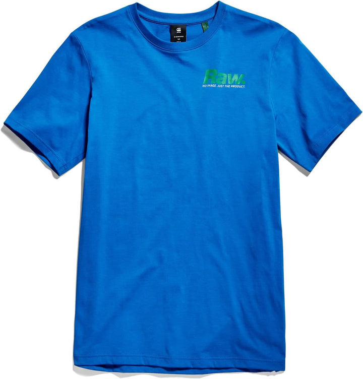 G-STAR RAW Men's Photographer gr Slim T-Shirt S Blau (Lapis Blue D22804-336-d610), S Blau (Lapis Blu