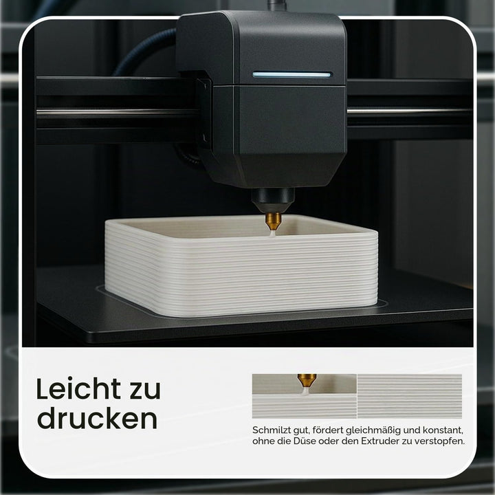 eSUN PLA+ Filament 1.75mm, 3D Drucker Filament PLA Plus, Massgenauigkeit +/- 0.03mm, 1kg Spule (2.2