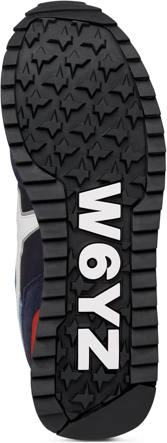 w6yz Yak-M.-Sneakers aus technischem Gewebe und Veloursleder 40 EU Blau Azurblau, 40 EU Blau Azurbla