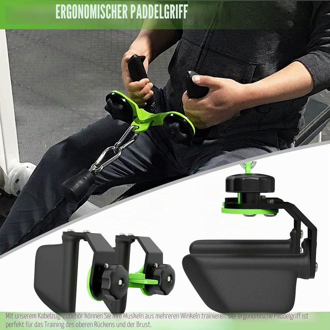 KORIKAHM Home Gym Fitness Spreizstange Multi-Grip Breit Latzugstange Neutral Grip Griff Latzugaufsät