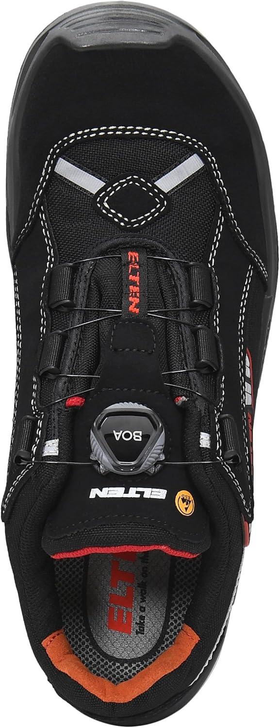 ELTEN Sicherheitsschuhe SENEX BOA ESD S3, Herren, Textil, Aluminiumkappe (leichter als Stahlkappe),