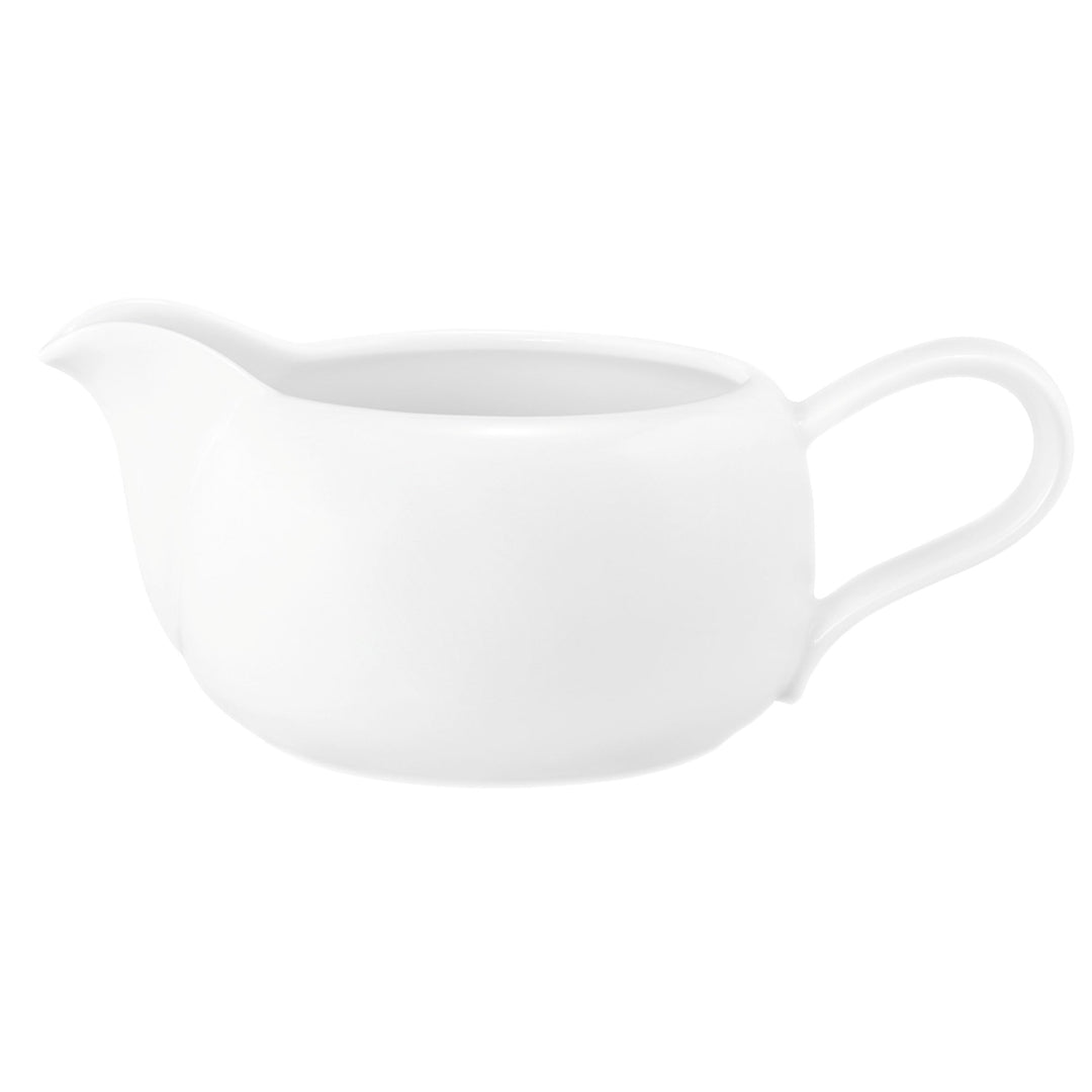 Seltmann 001.764206 Liberty Porcelain Rund Sauciere, 00003 Dekor, 0.60L Volumen, Weiss