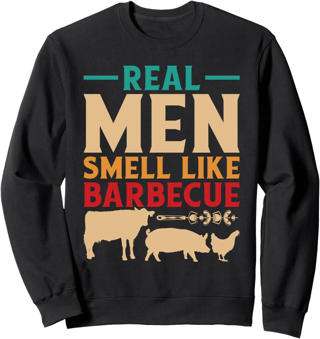 Grillmeister Barbecue Grillparty BBQ Lustiges Grillen Sweatshirt