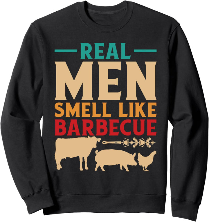 Grillmeister Barbecue Grillparty BBQ Lustiges Grillen Sweatshirt