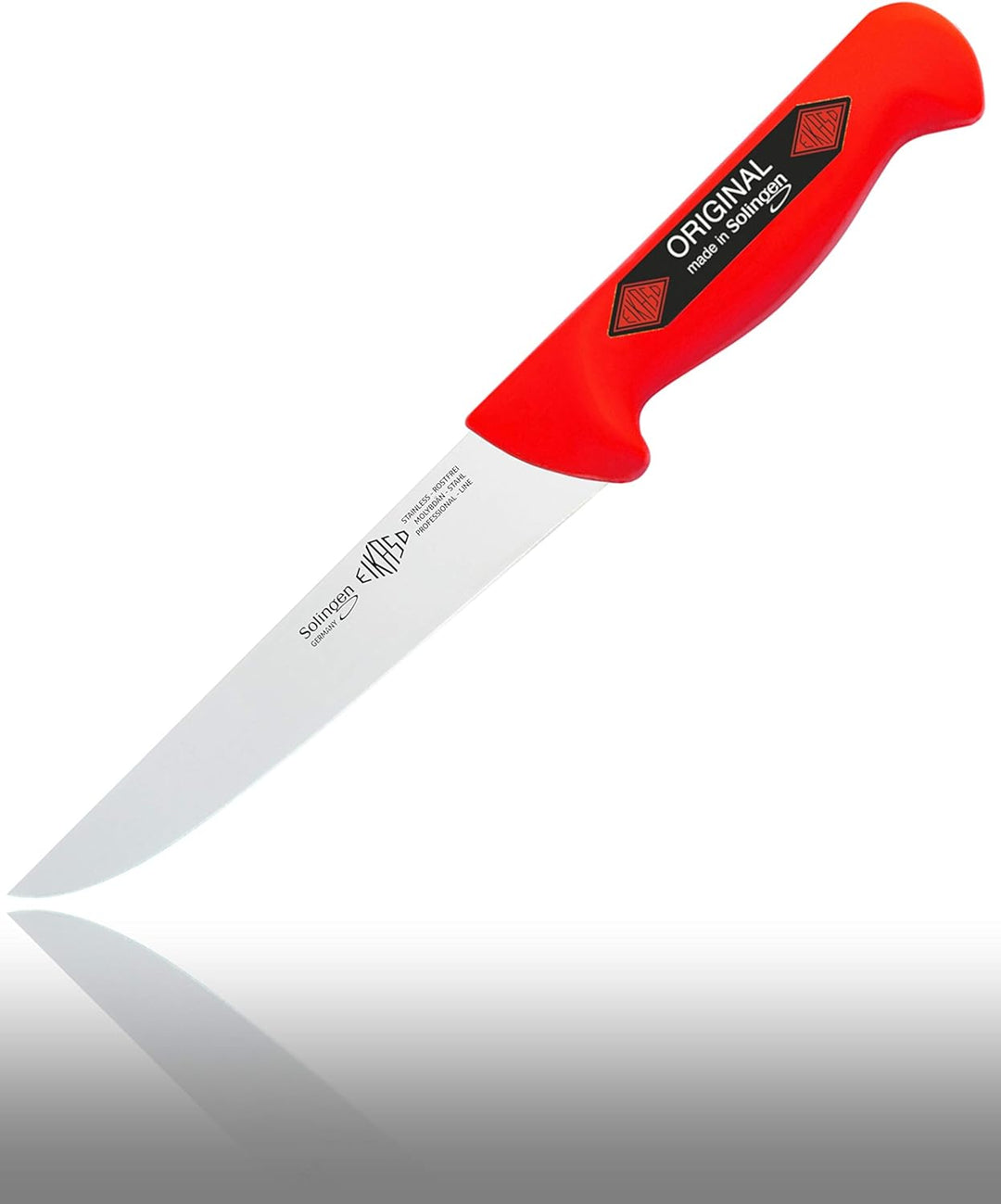 EIKASO Solingen 6 Teilig Schlachtermesser Metzgermesser Ausbeinmesser Butcher Knife 3323 R aus Molyb