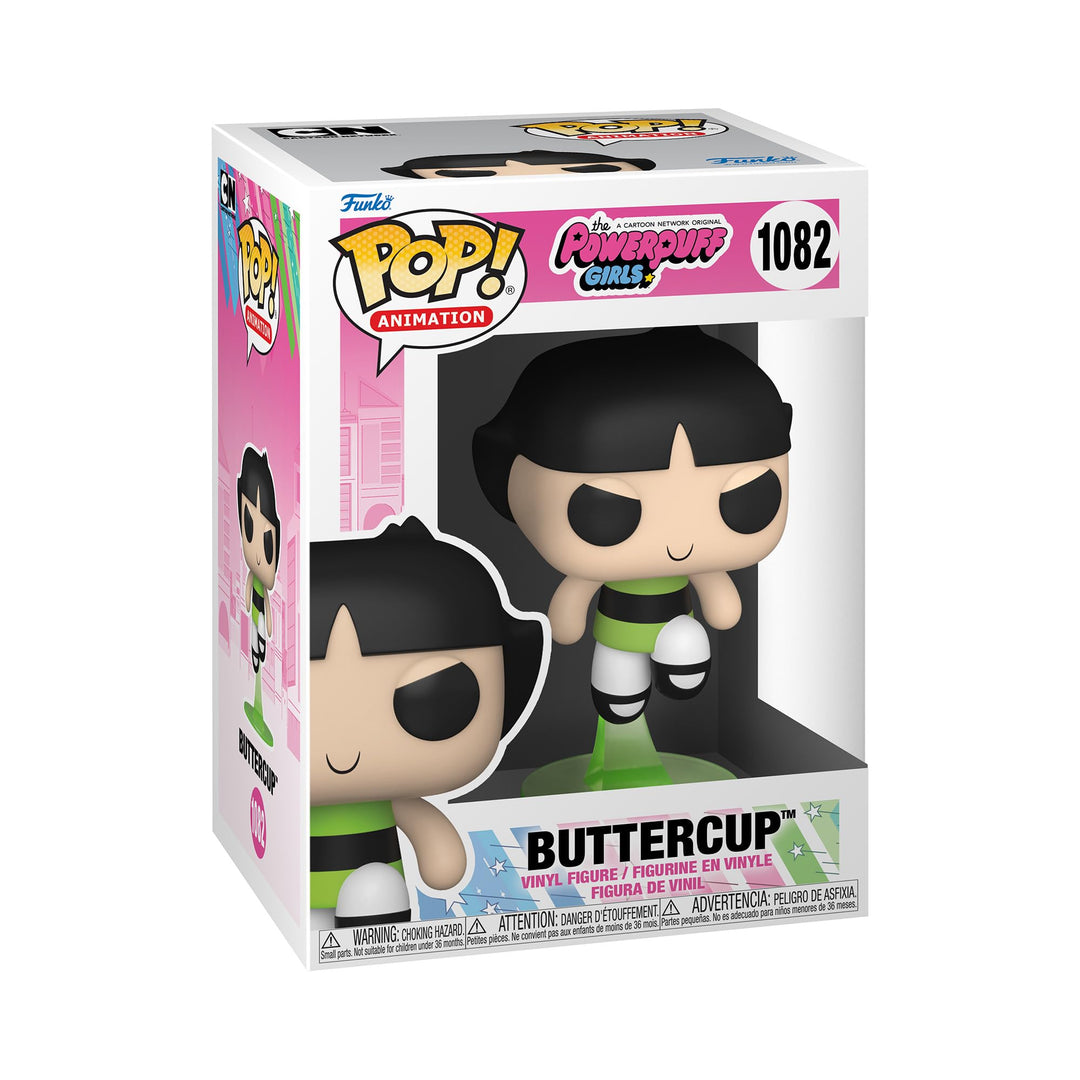 Funko Pop! Animation: Powerpuff Girls - Buttercup - The Powerpuff Girls - Vinyl-Sammelfigur - Gesche