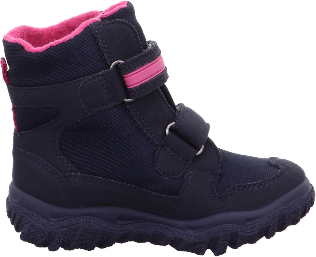 Superfit Mädchen Husky Warm Gefütterte Gore-tex Schneestiefel 25 EU Blau Rosa 8020, 25 EU Blau Rosa