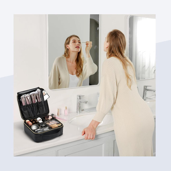 Make up Tasche Make up Koffer Kosmetiktasche Kosmetikkoffer Schminktasche Schminkkoffer Make up Orga