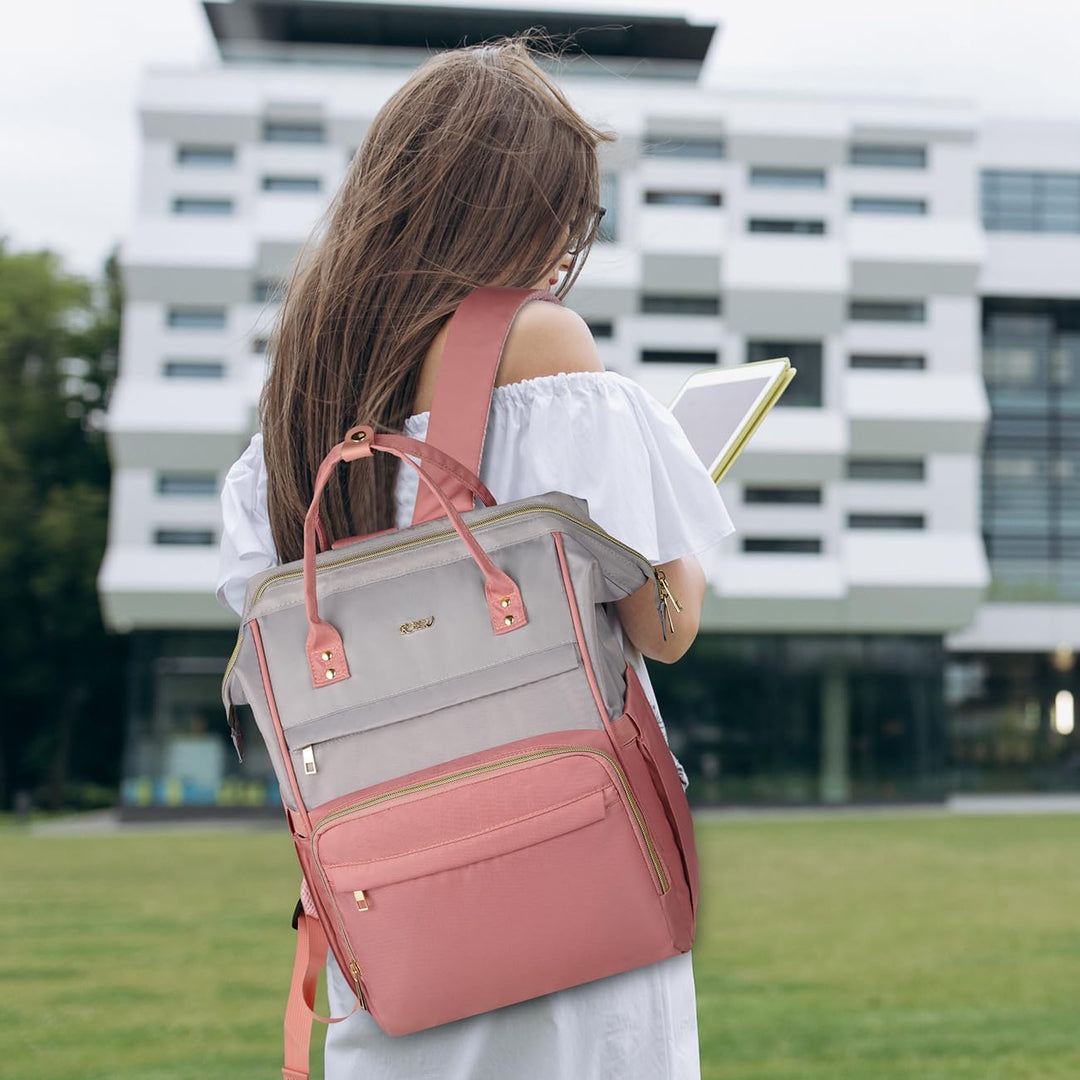 Schulrucksack Mädchen Teenager,15,6 Zoll Laptop Rucksack Damen Schulranzen Schultasche Rucksack Schu