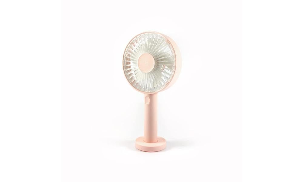 Tischventilator mit wiederaufladbarem Akku, leiser tragbarer Ventilator, Tischventilator mit 3 Gesch