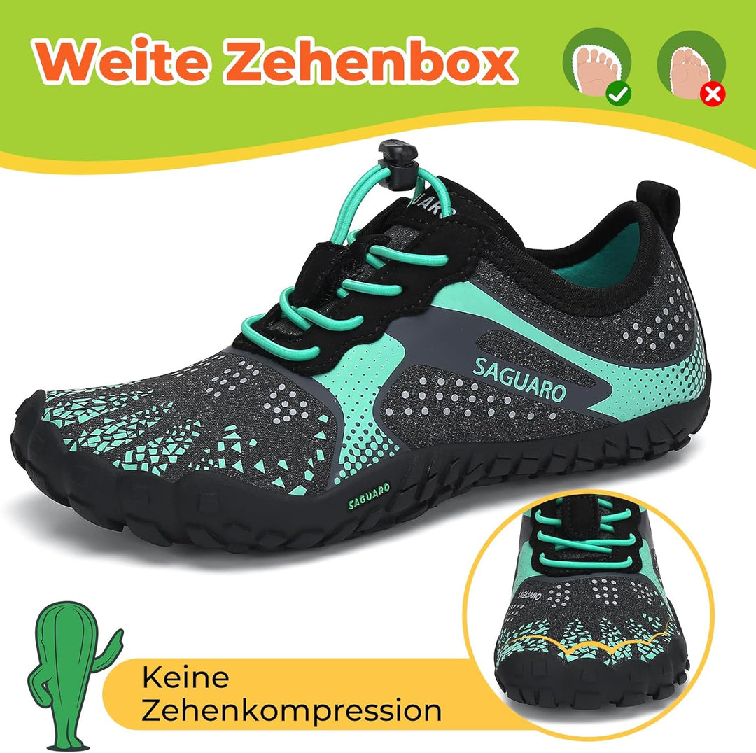 SAGUARO Barfussschuhe Kinder Barfussschuhe Schnell Trocknend Badeschuhe für Jungen Mädchen Gr.24-36