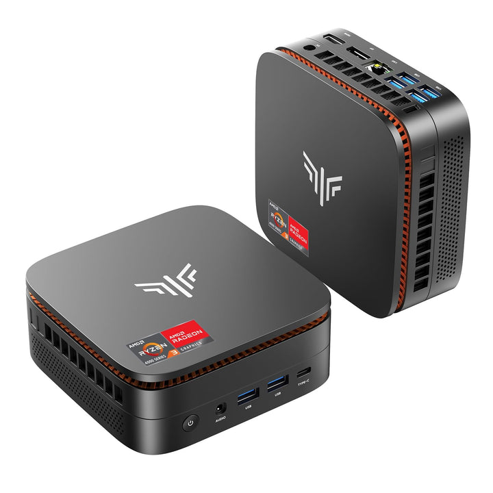 ACEMAGICIAN E1 Mini PC Ν95 3.4GHz 16GB DDR4 RAM 512GB M.2 SSD Micro Desktop Computer, 4K UHD HDMI+DP