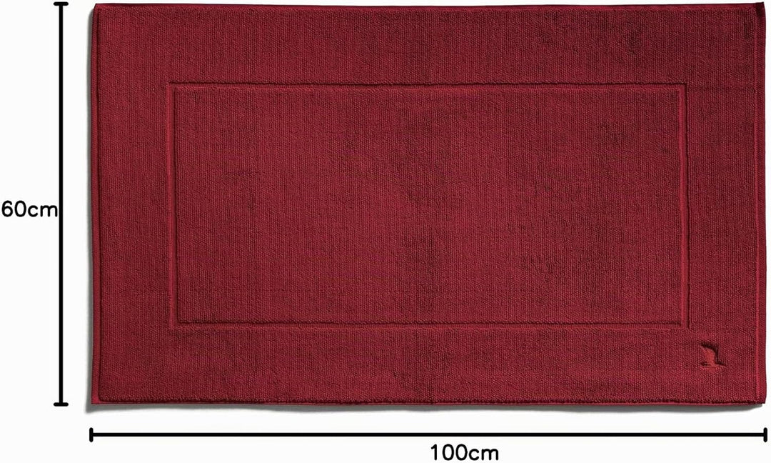 möve Superwuschel Badteppich 60 x 100 cm aus 100% Baumwolle, ruby Ruby 60 x 100 cm Single, Ruby 60 x