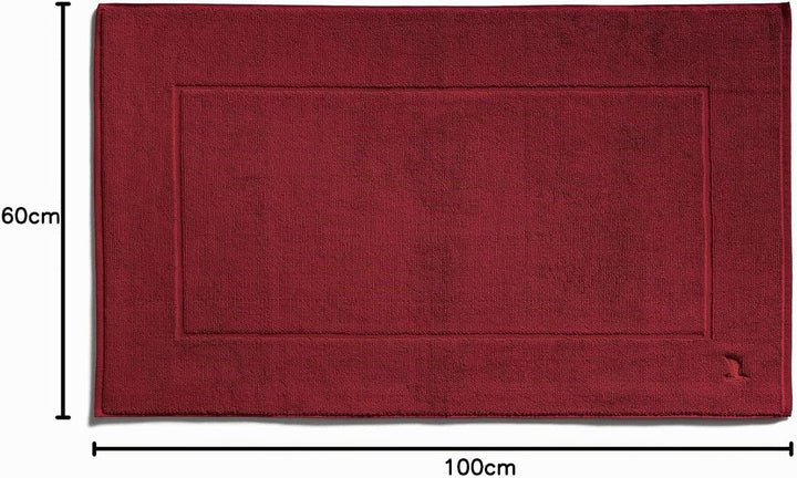 möve Superwuschel Badteppich 60 x 100 cm aus 100% Baumwolle, ruby Ruby 60 x 100 cm Single, Ruby 60 x