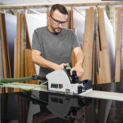 Festool Vorritzer-Tauchsäge TSV 60 KEBQ-Plus-FS (mit Kreissägeblatt, Sichtfenster, Innensechskantsch